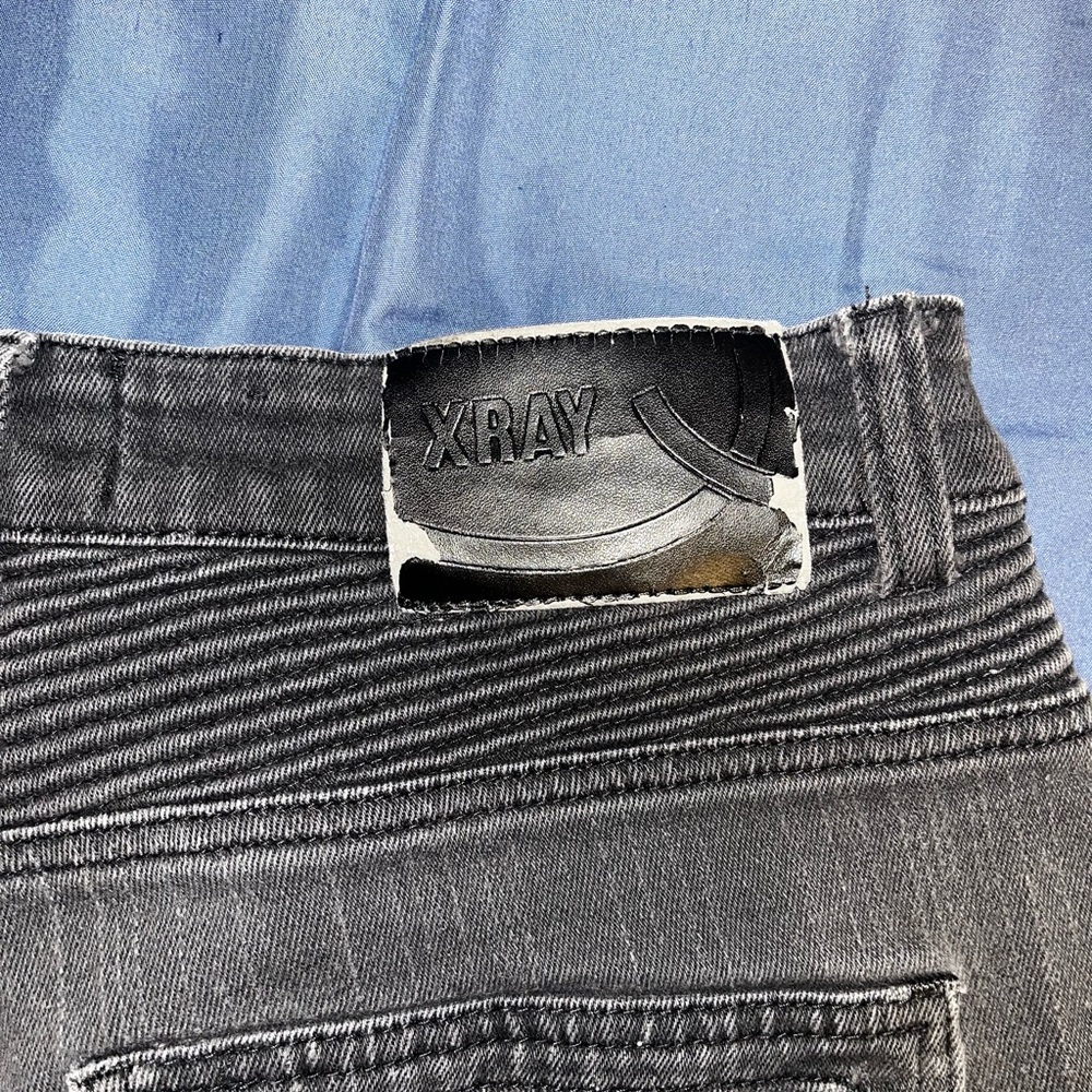 Vintage X-ray biker jeans